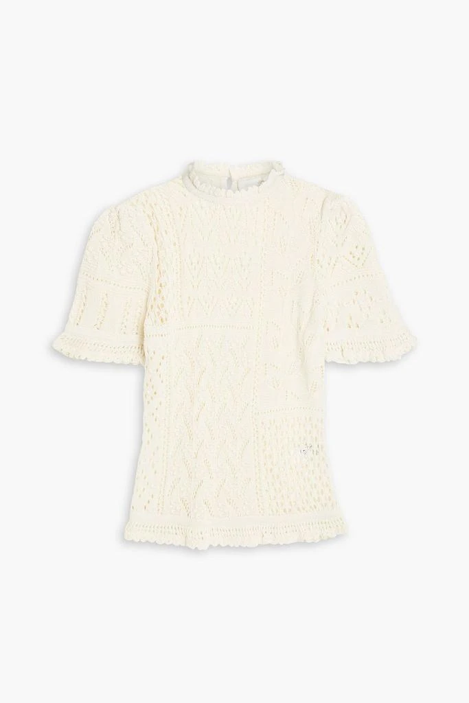 ZIMMERMANN Crocheted cotton top 1