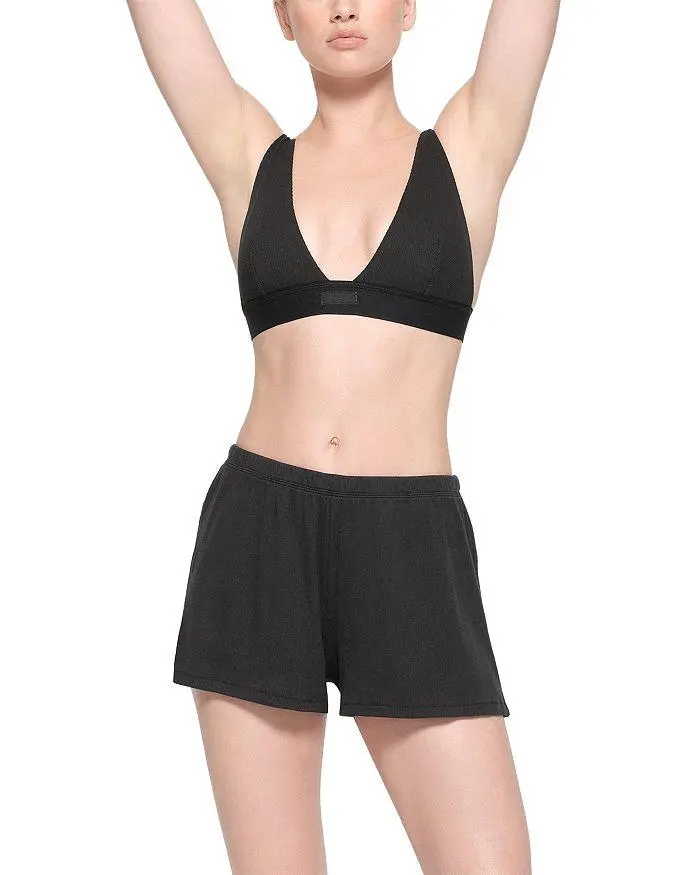 SKIMS Rib Knit Loose Shorts