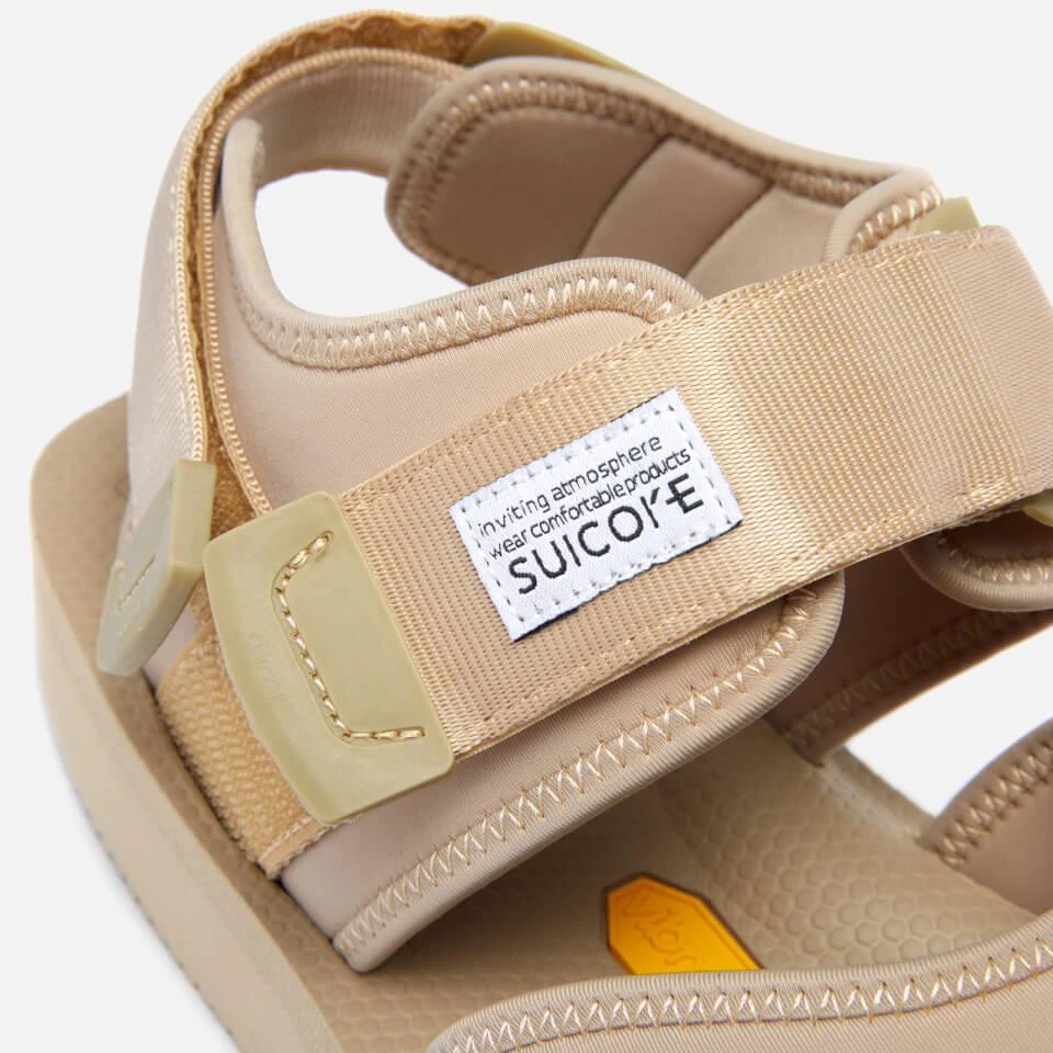Suicoke SUICOKE BITA-V CLOSED TOE SANDALS - BEIGE 4