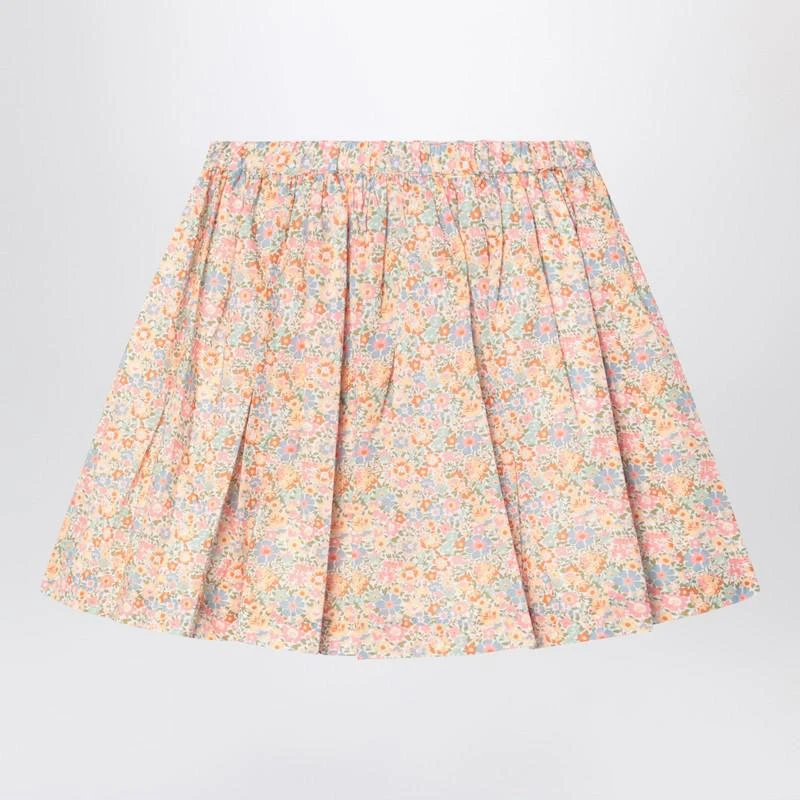 Bonpoint Floral-print cotton skirt 3