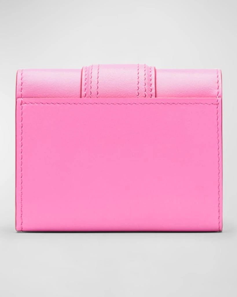 Jacquemus Le Compact Bambino Leather Wallet 3