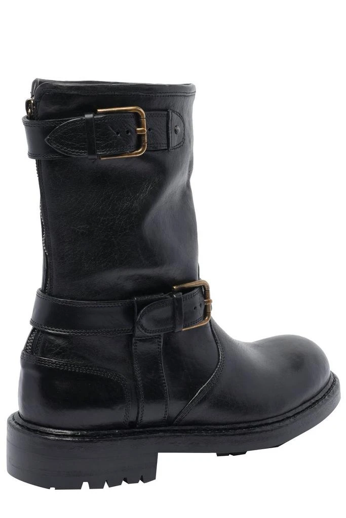 Dolce 
Gabbana Dolce 
Gabbana Horseride Round Toe Biker Boots 2
