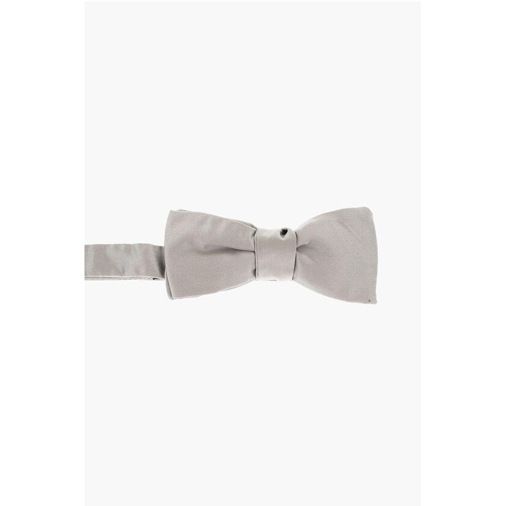 Corneliani Solid Color Silk Bow Men's Tie