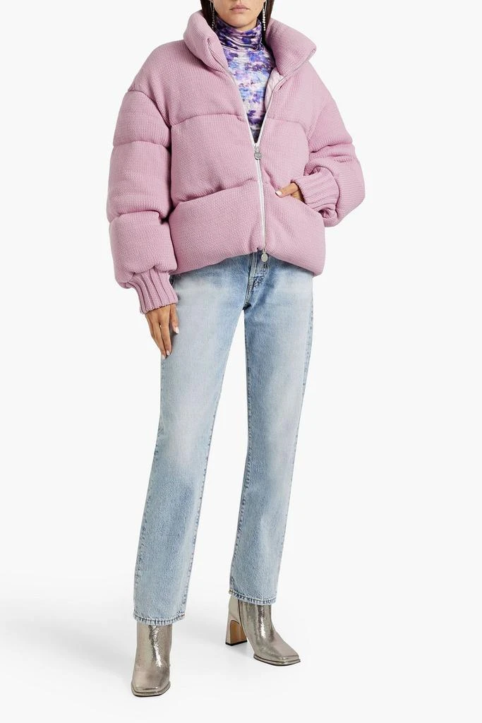 IENKI IENKI Quilted cotton-blend down jacket 2