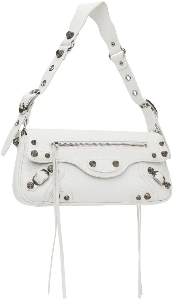 Balenciaga White 'Le Cagole' Small Sling Bag 2