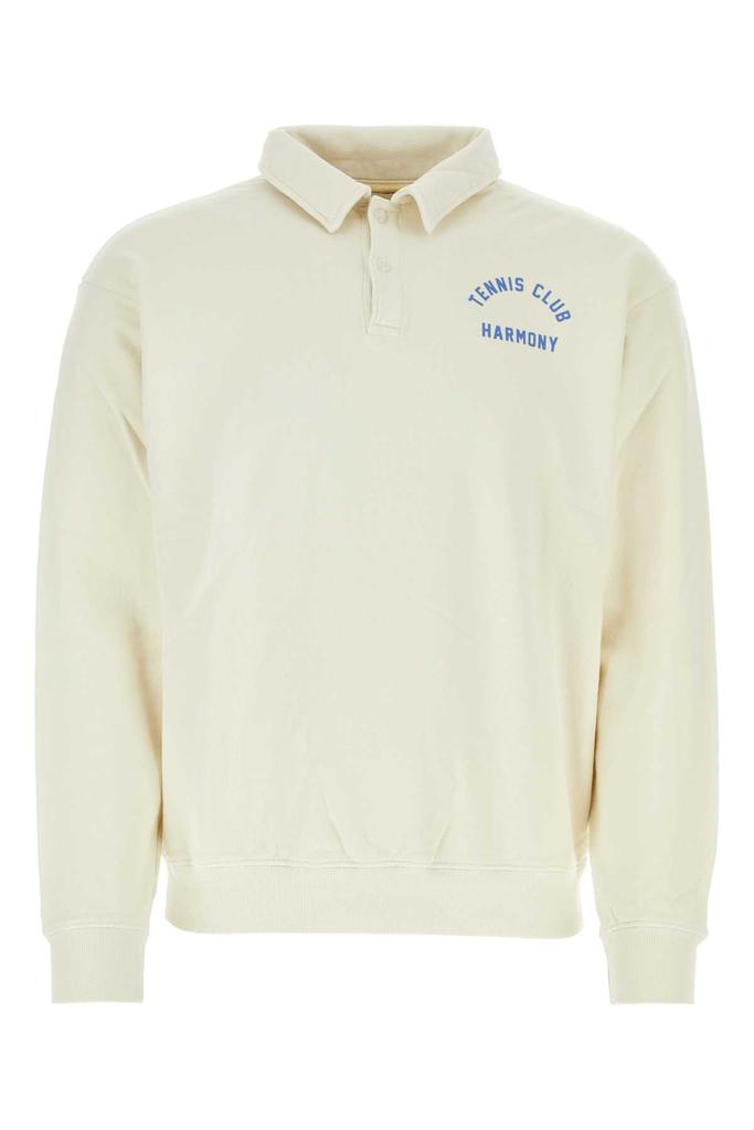 Harmony IVORY COTTON POLO SHIRT