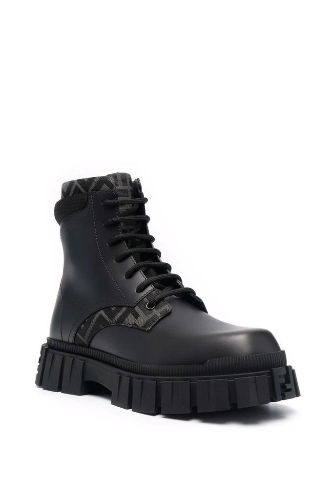 Fendi FF Leather Boot