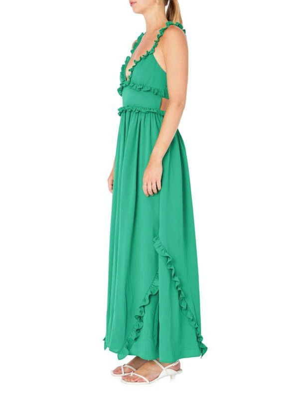 Endless Rose Open Back Ruffle Maxi Dress 2