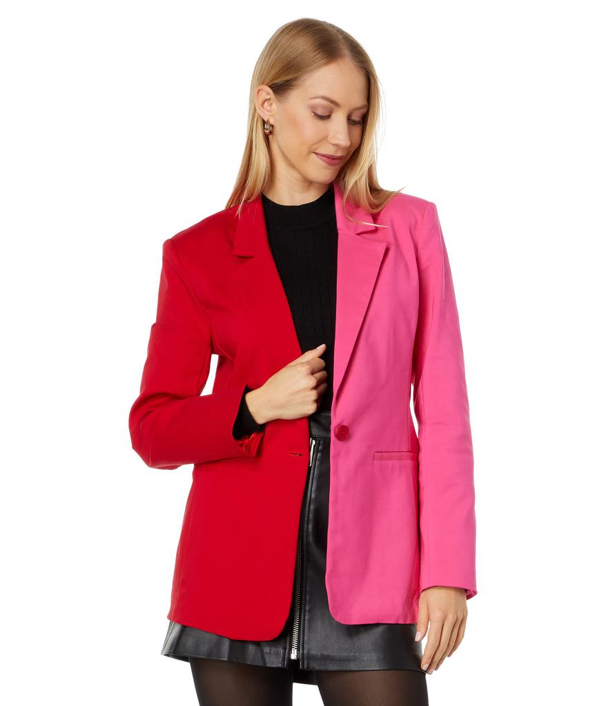 English Factory Color-Block Blazer