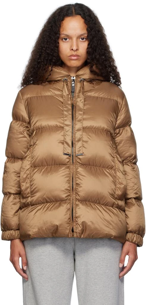 Max Mara Brown Seie Down Jacket 1