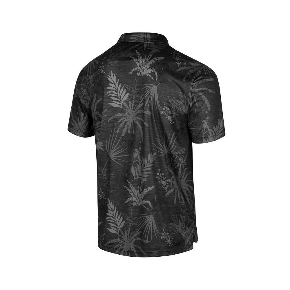 Colosseum Men's Black UCF Knights Palms Team Polo Shirt