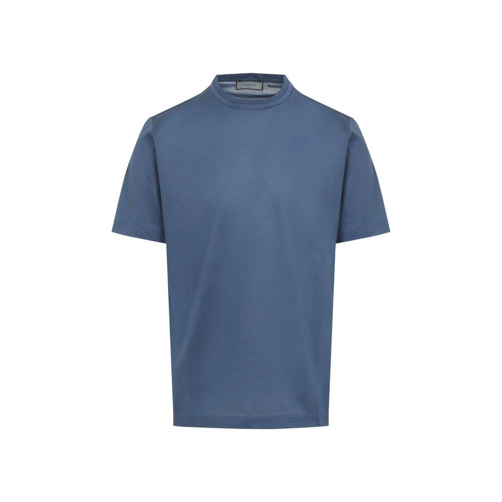 Canali Canali Crew Neck Cotton T-Shirt