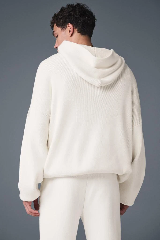 Alo Yoga Scholar Hooded Sweater - Ivory 2