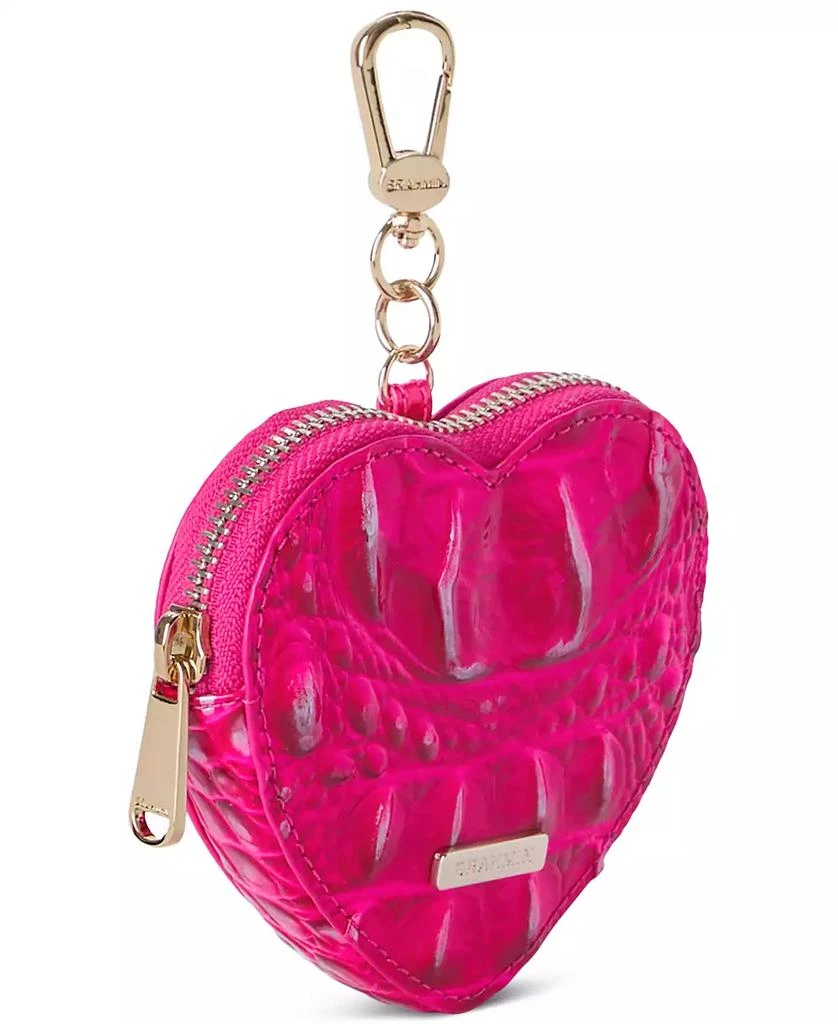 Brahmin Heart Rose Water Melbourne Leather Pouch 2