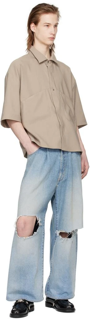 JieDa Blue Damage Jeans 4