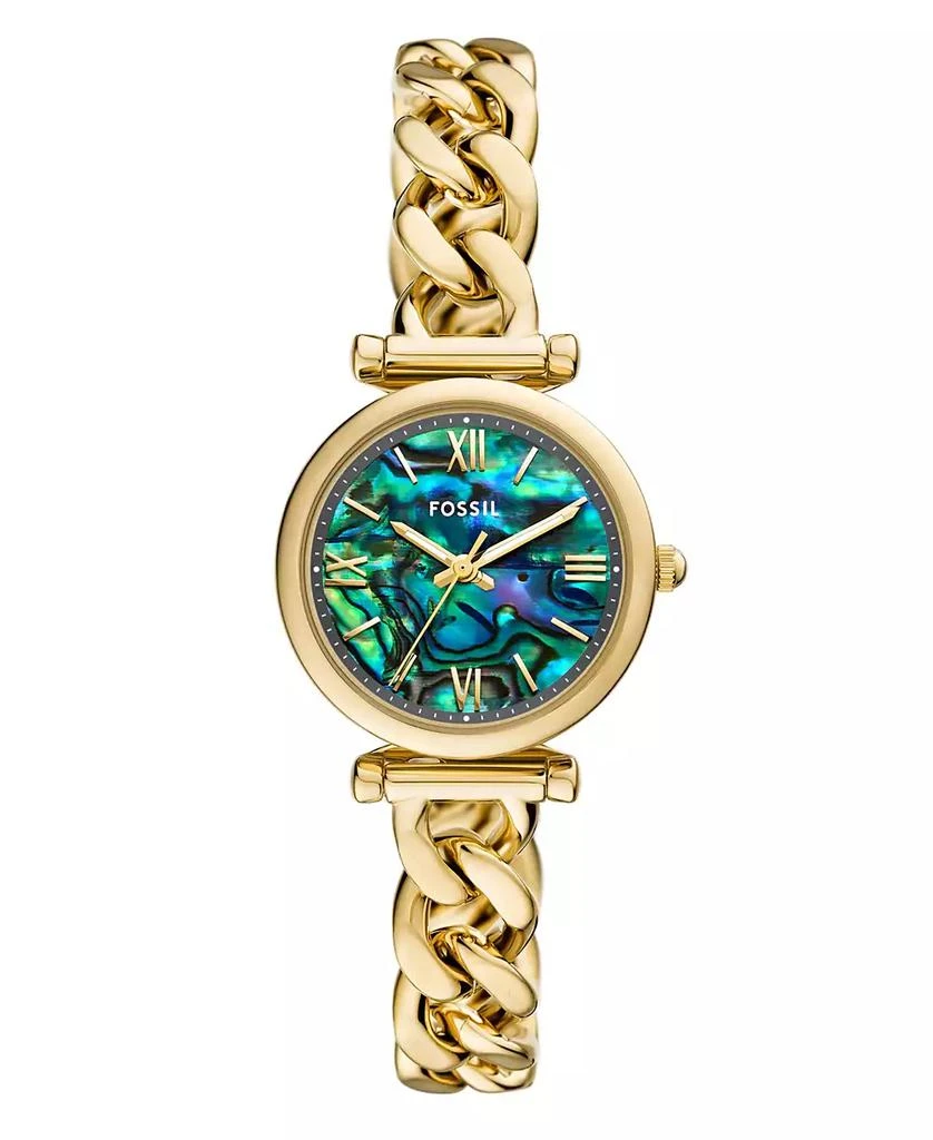 Fossil Women's Carlie Two-Hand Stainless Steel Watch, 28mm 1