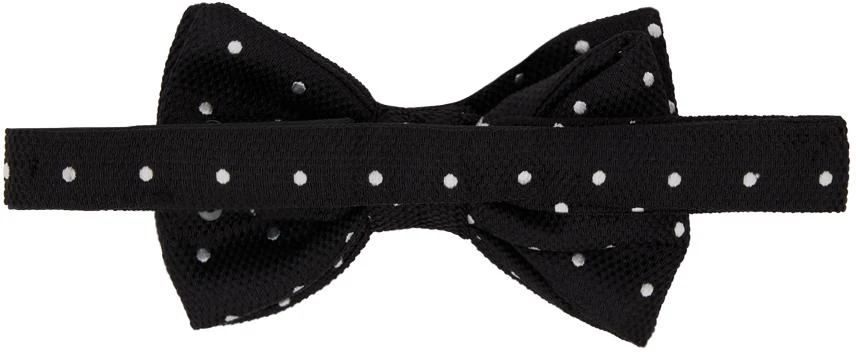 TOM FORD Black Polka Dot Bow Tie 2