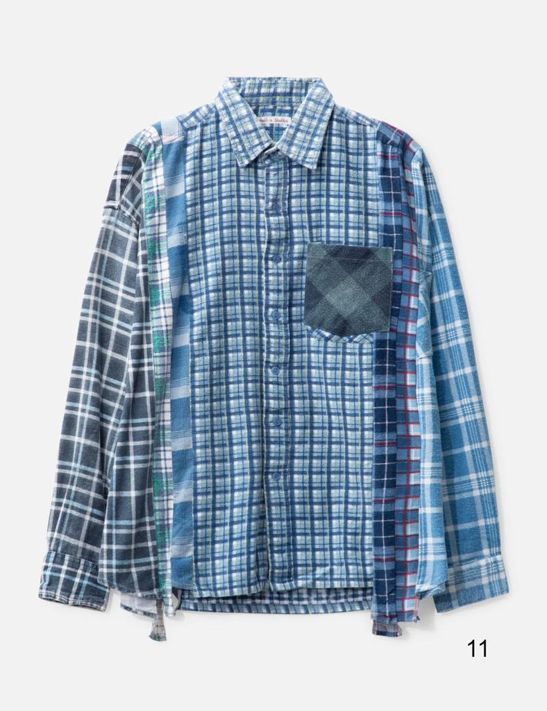 Needles 7 Cuts Wide Flannel Shirt 16
