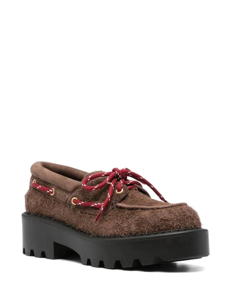 Miu Miu Miu Miu Sienna Brown Suede Loafers 2