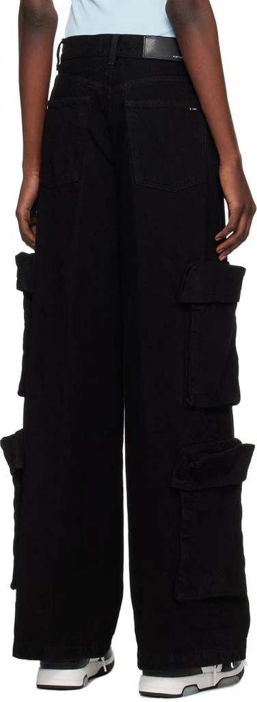 AMIRI Black Baggy Cargo Jeans 3