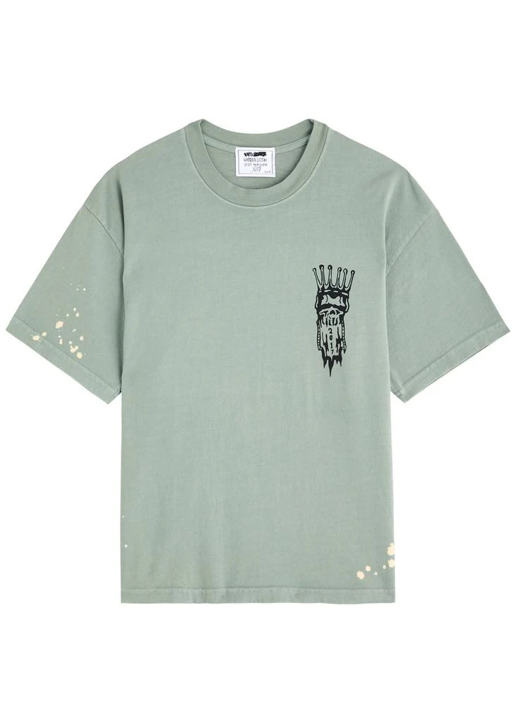 Warren Lotas Dark Feast printed cotton T-Shirt 1