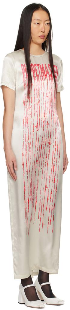 Puppets and Puppets Off-White 'Puppetmaster' Maxi Dress