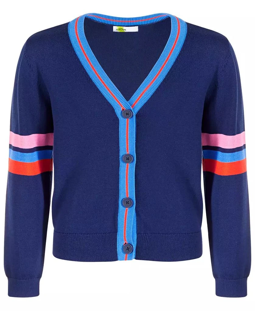 Epic Threads Girls Varsity Cardigan, Created for Macy's 1