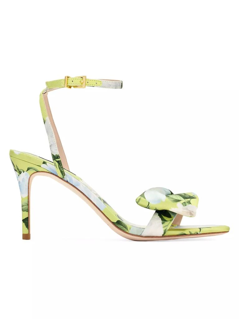 Sachin & Babi Chelsea 85MM Floral Satin Sandals 1