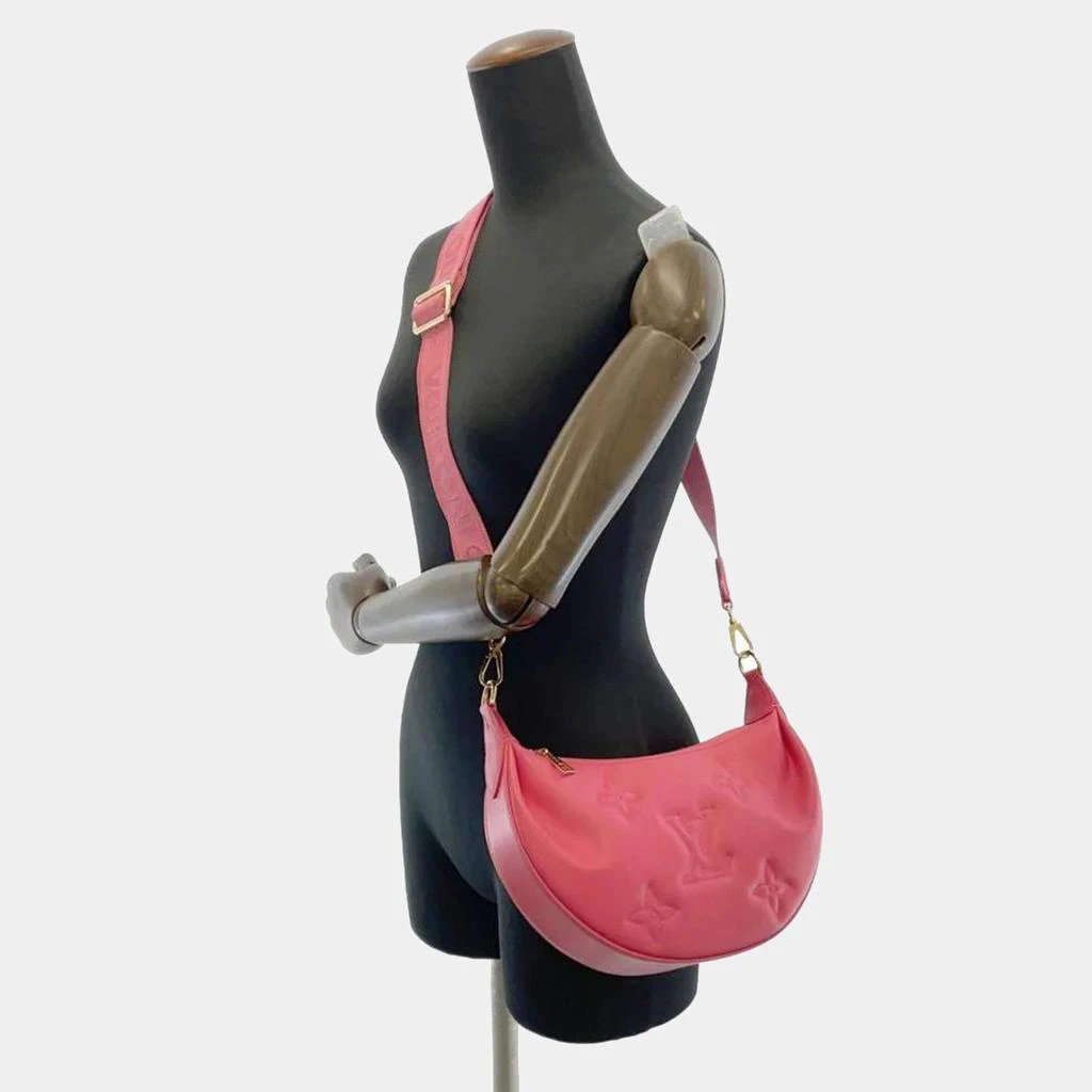 Louis Vuitton Louis Vuitton Pink Monogram Giant Leather Bubblegram Over The Moon Shoulder Bag 3