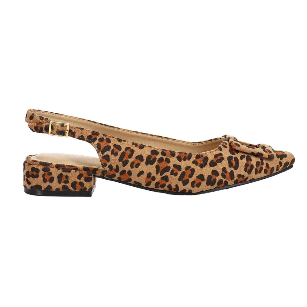 CL By Laundry Sweetie Leopard Slingback Flats 1