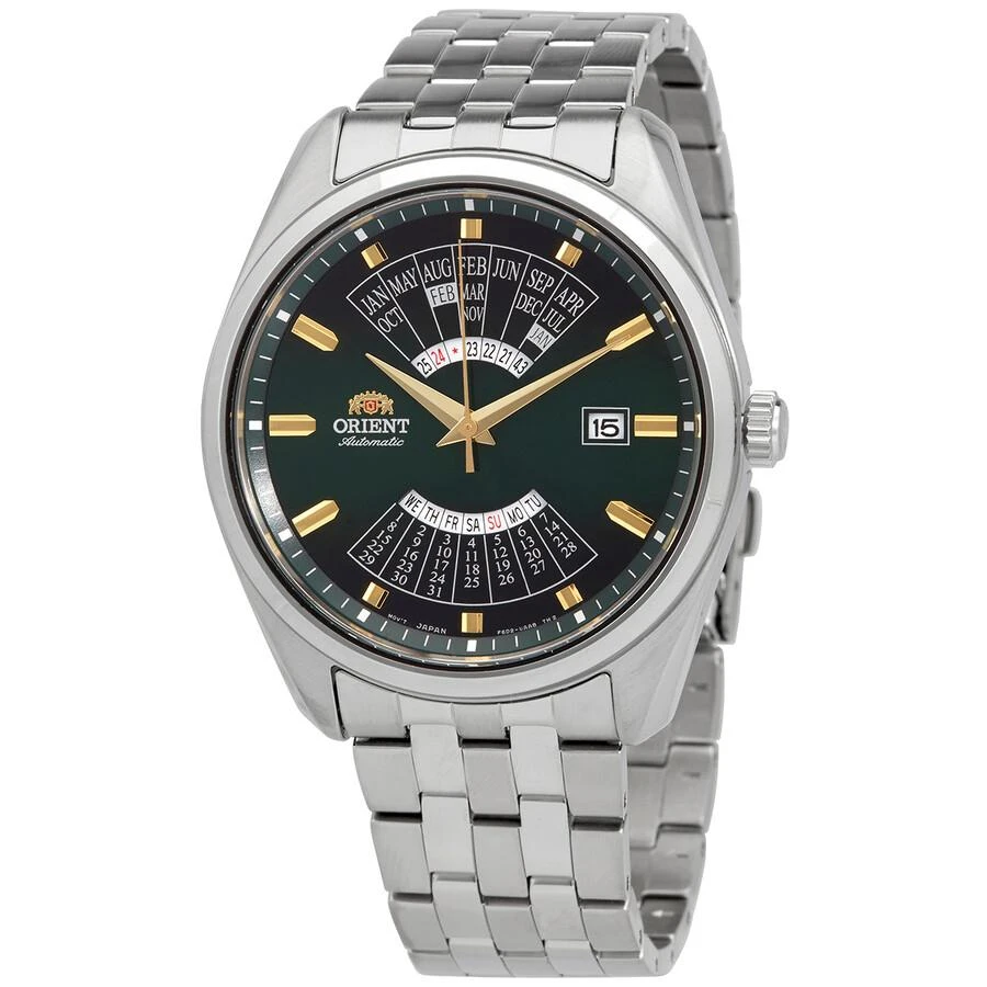 Orient Star Multi Year Automatic Green Dial Men's Watch RA-BA0002E10B