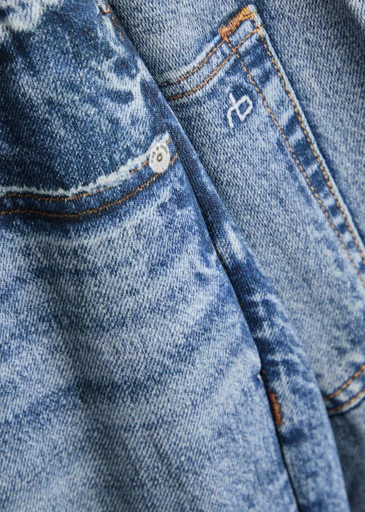 Rag & Bone Miramar jeans-print cotton sweatpants 5