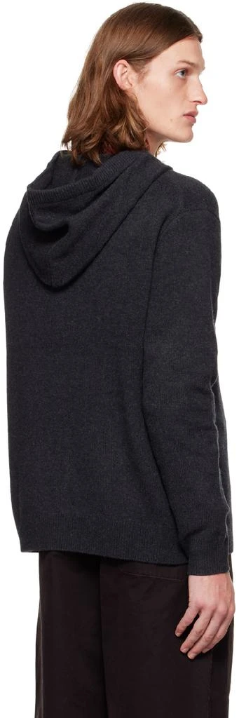 Joseph Gray Soft Wool Hoodie 3