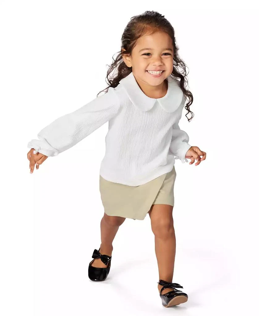 Calvin Klein Girls
 Toddler 2T-4T Long-Sleeve Top and Skirt, 2-Piece Set 2