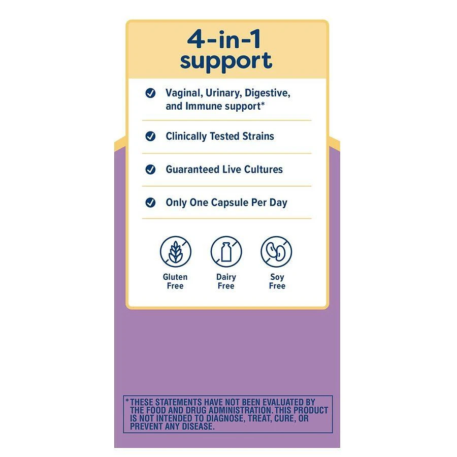 ReNew Life Women's Care Probiotic, 4-in-1, 50 Billion 9
