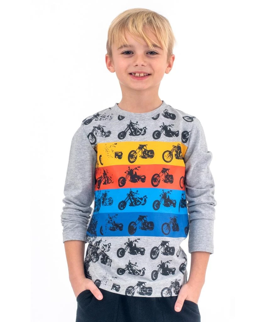 Appaman Kids Chopper Style Graphic Long Sleeve Tee (Toddler/Little Kids/Big Kids) 2