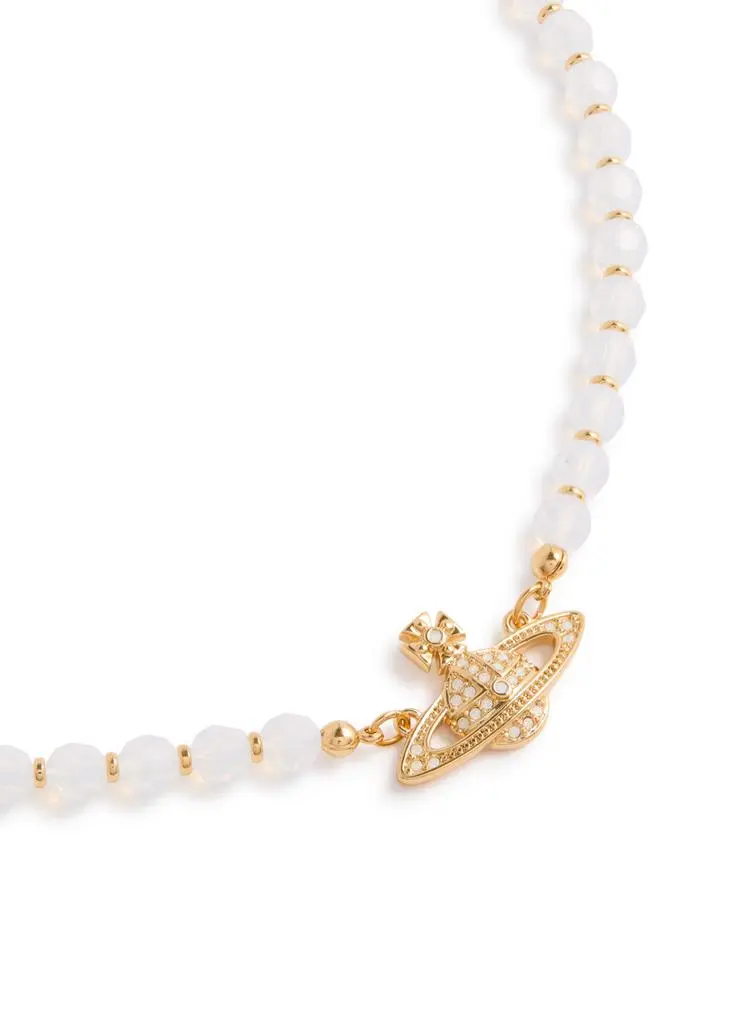 Vivienne Westwood Messaline orb beaded necklace 3