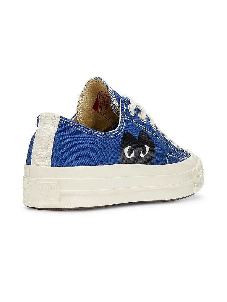 Comme des Garcons CdG PLAY x Converse Women's Chuck Taylor All Star Peek-A-Boo Low-Top Sneakers 3