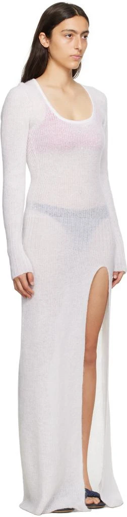 Jacquemus Off-White Le Chouchou 'La Robe Dao' Maxi Dress 2