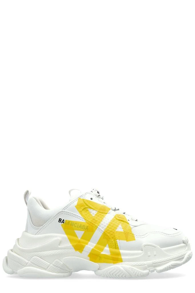 Balenciaga Balenciaga Triple S Tape Type Lace-Up Sneakers 1