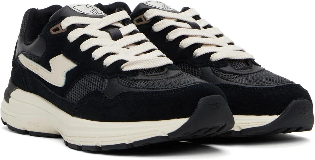 Stepney Workers Club Black Amiel S-Strike Suede Sneakers 4