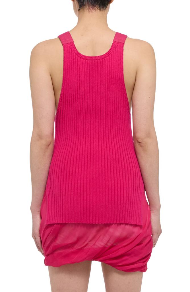 Helmut Lang Rib Organic Cotton Tank