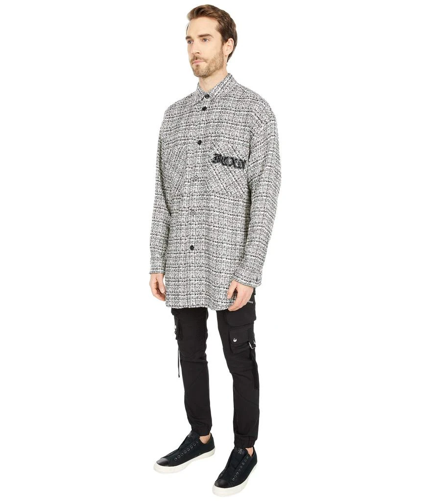 Faith Connexion Tweed Oversize Shirt 4