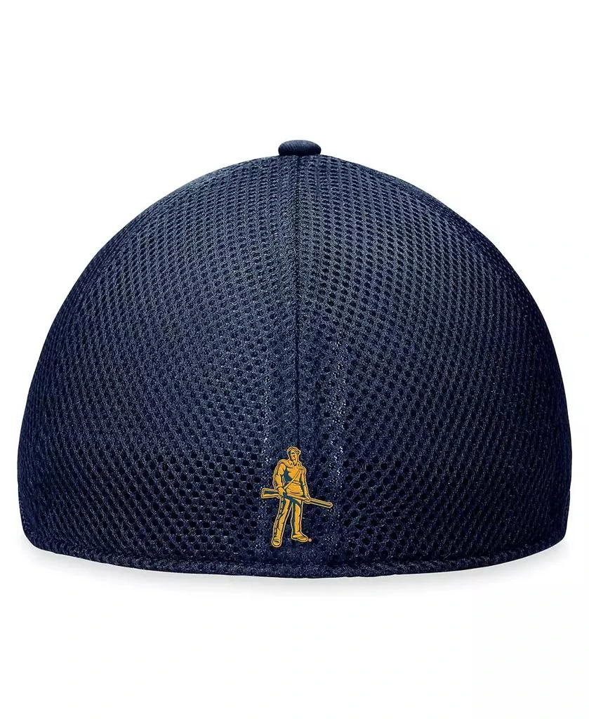 Top of the World Men's Navy West Virginia Mountaineers Spacer Flex Hat 3