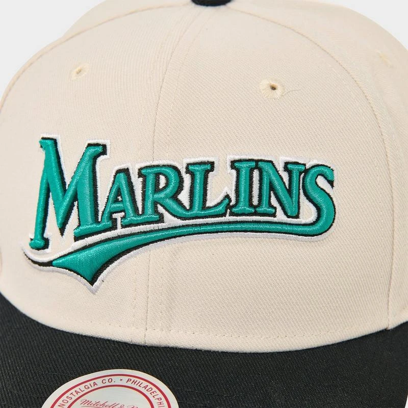 Mitchell & Ness Mitchell & Ness Florida Marlins MLB Pro Crown Snapback Hat 6