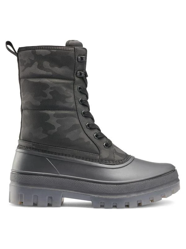 Karl Lagerfeld Paris Camouflage Nylon Duck Boots 1