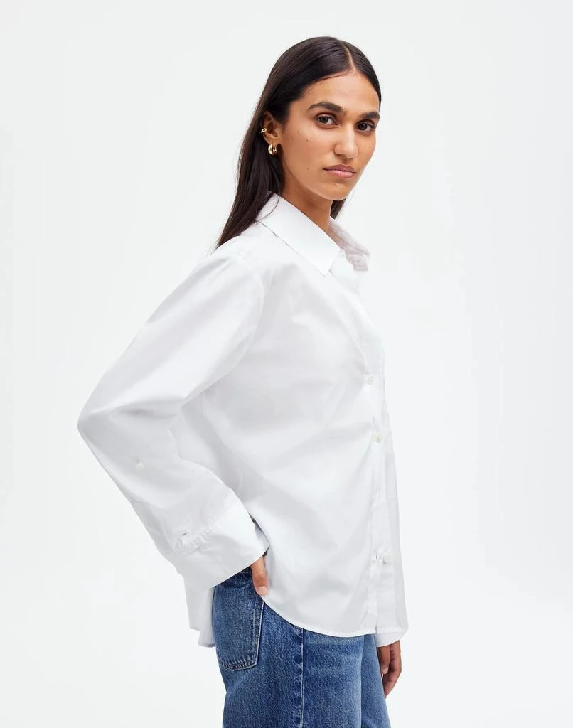 Madewell Easy Y-Neck Button-Up Shirt 3