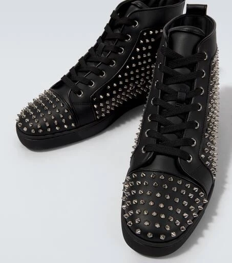 Christian Louboutin Louis Spikes leather sneakers 3