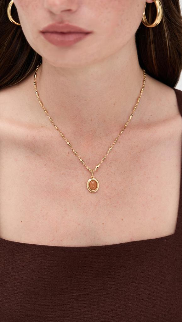 Luv AJ Sunset Stone Necklace