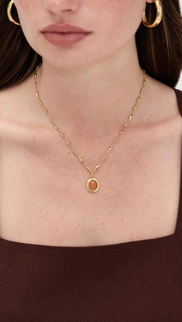 Luv AJ Sunset Stone Necklace 2